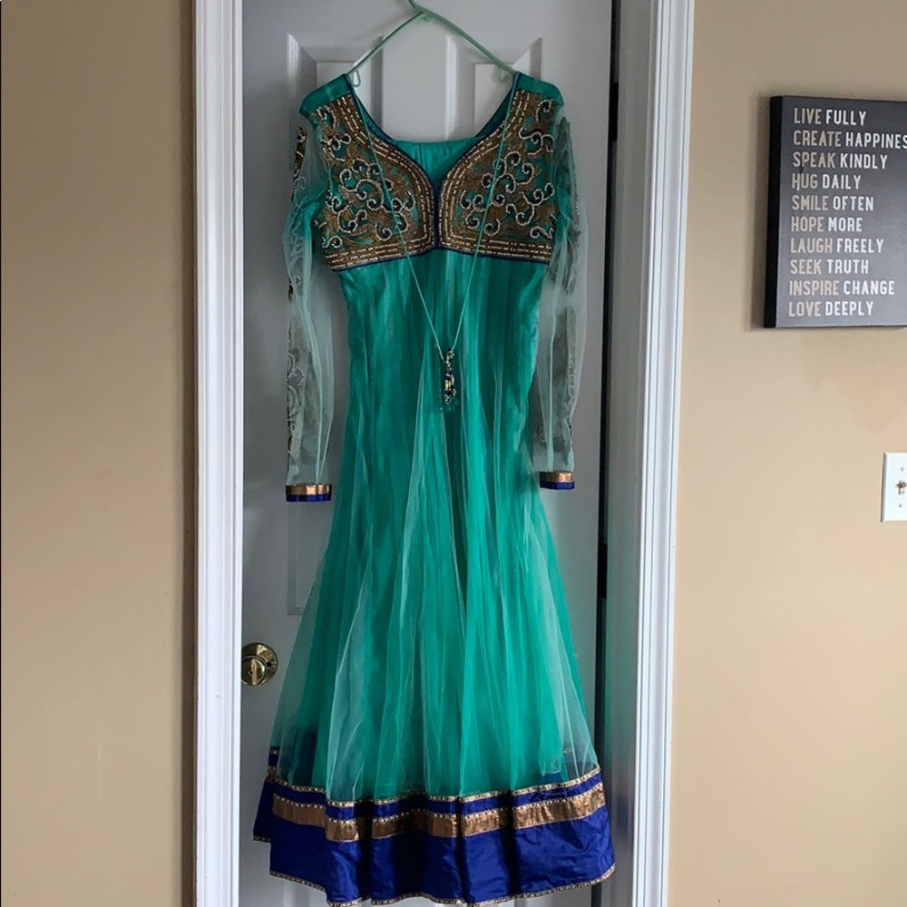 Anarkali style Indian suit